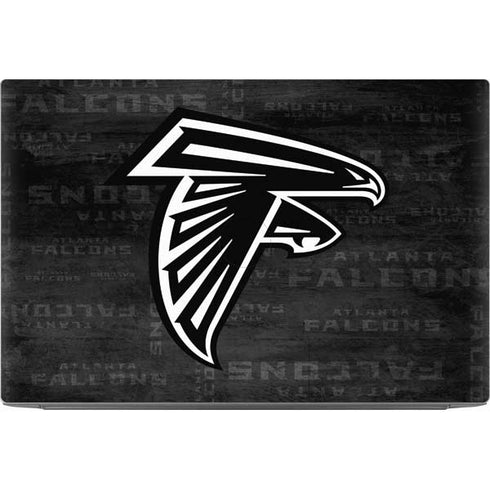 NFL Atlanta Falcons Black & White Dell XPS Skin